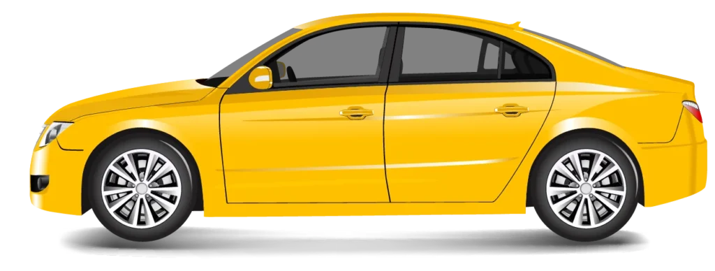 35% Yellow Car Window Tinting